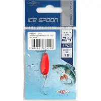 Mikado Trout Spoon 1,5 g – 2,4 cm – Zilver – Forel – Kunstaas – 1 stuk