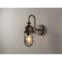 TRIO Cerignola Rost 7351-970 Buitenlamp (wand) E27 Roest-bruin