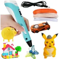 Woopie 3D-pen voor kinderen met led-display - creatief plezier