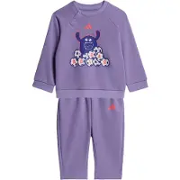 Adidas Trainingspak 'Tiro_Nster' donkerblauw / lila / zalm roze / wit
