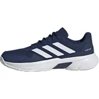 Adidas Sportschoen 'Courtjam Control 3' marine / wit