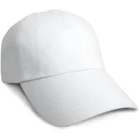 Result Heavy Cotton Drill Pro Style Cap RH10 - White - One size