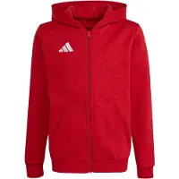 Adidas Entrada 26 Full Zip Sweatshirt Rood 11-12 Years Kinderen