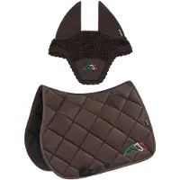 Equiline Zadelset voor paard en oorhuiver Eqtricolore