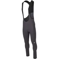 Agu Essential - Bibtight - Fietsbroek met bretels - Heren - Zwart - L - Ademend - Reflecterend - Siliconen gripper