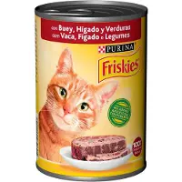 Purina Friskies Rundvlees Nat Kattenvoer 24x400g