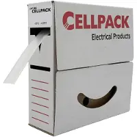 Cellpack 127051 Krimpkous zonder lijm Transparant 4.80 mm 2.40 mm Krimpverhouding:2:1 10 m