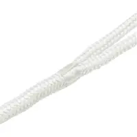 vidaXL Boottouw 16 mm 6 m Wit Polyester