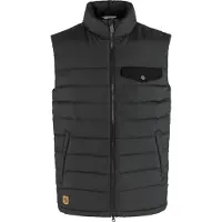 Fjällräven - Greenland Down Liner Vest - Donzen bodywarmer M, zwart/grijs
