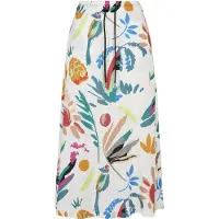 Urban Classics Rok blauw / jade groen / oranje / wit
