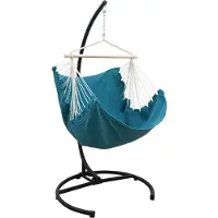 AMANKA XL Hangstoel Buiten - 155x125 Tuin Hangstoel - Zit Hangmat voor 1 Persoon - Binnen en Buiten