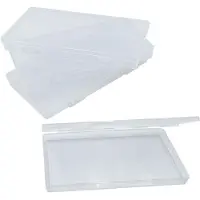 Famanu – 4 Stuks Organizer Box - Opbergdoos - Rechthoekige Plastic Doos - Sieradenkistje - Gebruikt om Spullen in op te Bergen