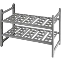 Famanu – Plank onder de gootsteen - uittrekbare opberger onder de gootsteen - 44-82 x 39 x 28 cm,Meerkleurig