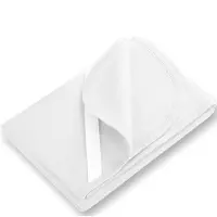 Famanu - Matrasbeschermer 200x220 cm, waterdicht, katoen, wasbaar en ademend, Oeko-Tex gecertificeerd – Wit