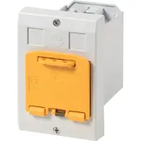 Eaton E-PKZ01-SVB 281635 Lege behuizing Inbouw, Uitschakelbaar (l x b x h) 80 x 85 x 129 mm Grijs, Geel 1 stuk(s)