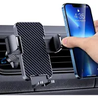 Famanu – Telefoonhouder voor auto ventilatie, geschikt voor dikke hoesjes, handsfree smartphonehouder