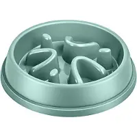 Famanu – Hondenbakken - Slow Feeder Hondenbak - Anti-Verstikking Puzzel Interactieve Hondenvoerbak - Eten en Water Bowl - Maat