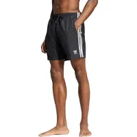 Adidas Originals Zwemshorts 'Adicolor' zwart / wit