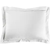 Famanu – Kussensloop - 50 x 70 cm - wit - 100% katoen - zacht en ademend - geschikt voor bed of kussen - duurzaam en comfortabel