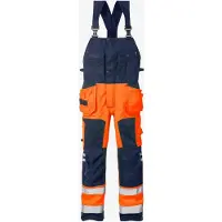 Fristads High vis Amerikaanse overall klasse 2 1014 PLU Hi-Vis oranje/marineblauw maat C154 heren
