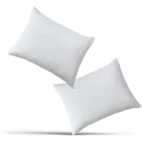 Famanu - Peuter kussenslopen 30x40 cm set 2, 100% katoensatijn, babykussen hoes zacht en ademend