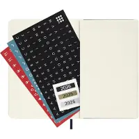 Famanu – Weeknotitie agenda 2026 A6 pocket met rechter notitiepagina, compacte weekindeling en saphirkleurig design