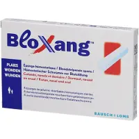 Bausch & Lomb BloXang Bloedstelpende Spons 4 x 1 x 1 cm | 4 stuks