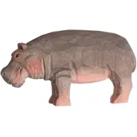 Wudimals - Houten figuur nijlpaard - K-PLAY