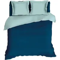 Romanette Dekbedovertrek Comtesse Teal Mistygreen Flanel-200 x 200 / 220 cm | 2-Persoons