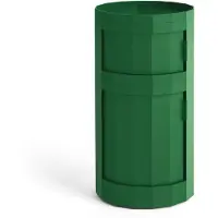 HAY Facet Kastje Spinach Green | 110 (1 large + 1 small door, H71) | With feet and castors