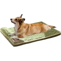 Famanu – Groot hondenbed -wasbaar -traagschuim huisdierbed met afneembare hoes -zachte hondenmatras voor kleine en middelgrote honden