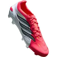 Adidas Predator League Gras Voetbalschoenen (FG) Rood Wit Zwart