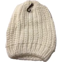 AWR Kwalitatieve Gevlochten Dames Muts / Beanie - One Size - Wit