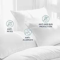 Famanu - Kussenbeschermers 50x70 cm set 2, anti-allergie en anti-huisstofmijt, wasbaar 95°C, kussenhoes voor allergische mensen