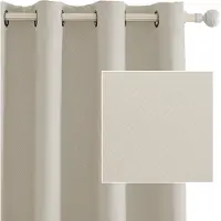 Famanu – Verduisteringsgordijnen met plooiband - saliegroene gordijnen - ondoorzichtig - set van 2 - 140 x 260 cm - moderne gordijnen - woonkamer - slaapkamer - raamgordijn