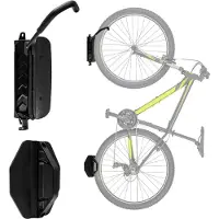 Famanu - Draaibare fietswandhouder voor MTB en racefiets, veilige en stabiele montage