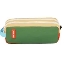 Hello Hossy Etui - dubbele rits - green lake