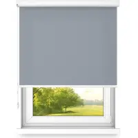 Time4blinds Vrijhangend Rolgordijn in Aluminium Cassette – Keukenzonwering voor Ramen – Slaapkamerjaloezieën voor Ramen – Rolluiken voor Ramen voor Binnen – 1400x1400mm – Grijs – Linkszijdig