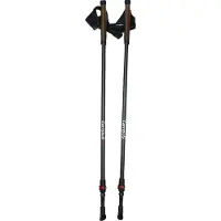Campus Siggo Nordic Walking Pole CU0704321400, Unisex, Zwart, kijki nordic walking, maat: One size
