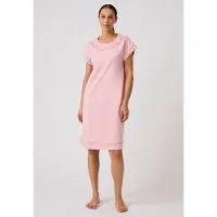 Damart - Nachthemd van zuiver biologisch katoen* - Dames - Roze - 38-40 (S)
