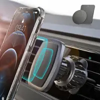 Famanu – Magnetische telefoonhouder voor auto ventilatie, sterke magneten, compacte en stabiele houder