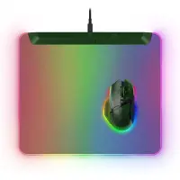 Razer Firefly V2 Pro Multi-zone Chroma Gaming Mouse Mat - Phantom Green Edition