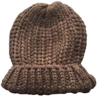 AWR Hoogkwalitatieve Meisjes Kinder Muts / Beanie - One Size - Bruin