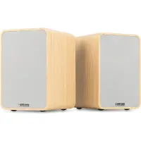 Audizio HiFi speakerset - KS10 - Actieve speaker set - HDMI ARC - Bluetooth - 120W - Lichte houtlook