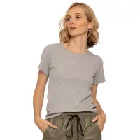 AWR Hoogwaardige Unisex Thermo Shirt / Fleece / Warmte Shirt | Warmhoudende Kleding | Grijs - L