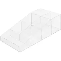 Famanu – Koffie accessoires organizer – Houder voor cups suiker koffiemelk en theezakjes – Transparant