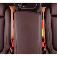 Famanu – Stoelvulpen voor de auto - 2 stuks - interieur - stoelvuller voor autostoelen - Gap Plug - autostoelstopper - geschikt voor de meeste automodellen (bruin)..