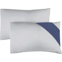 Famanu - 40x80 Lichtgrijs - Set van 2 - Kussenslopen Gemaakt van Hoogwaardige Microvezel - Zachte, Comfortabele, Machinaal Wasbare...
