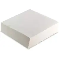 Famanu - Luxe Servetten – 50 stuks 40x40 cm – Wit – 2-laags – Herbruikbaar voor Horeca en Diner