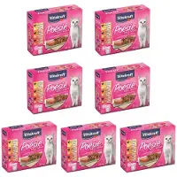 Vitakraft Poesie Multipack Deli Sauce Vlees Pouch 6x85 g - Kattenvoer - 7 x Kip&Kalkoen